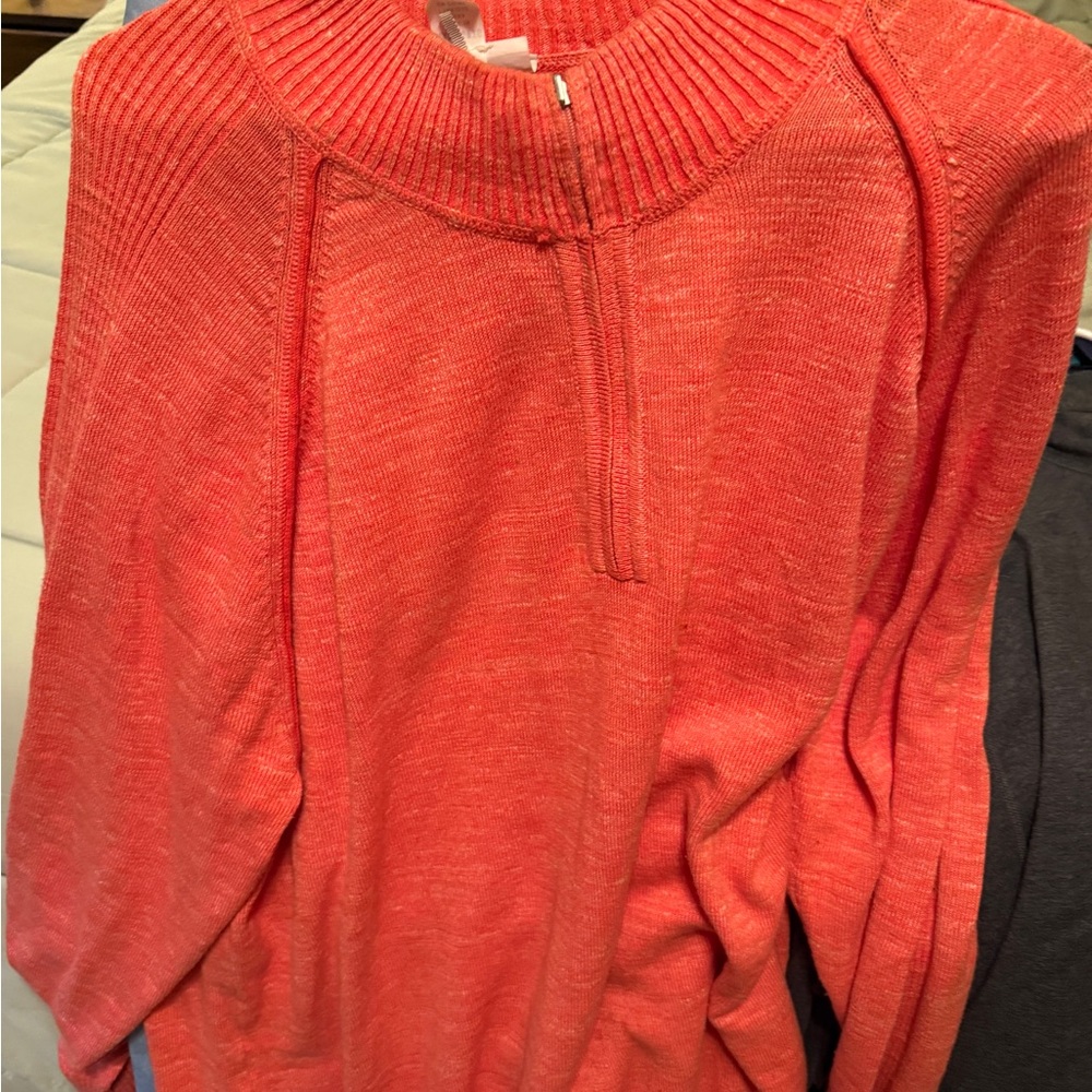 Tommy Bahama Coral Cowl Neck Sweater